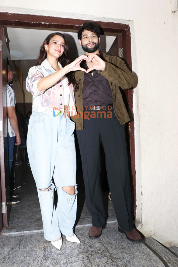 Photos: Tripti Dimri, Siddhant Chaturvedi, Mrunal Thakur and others grace the special screening of Dhadak 2