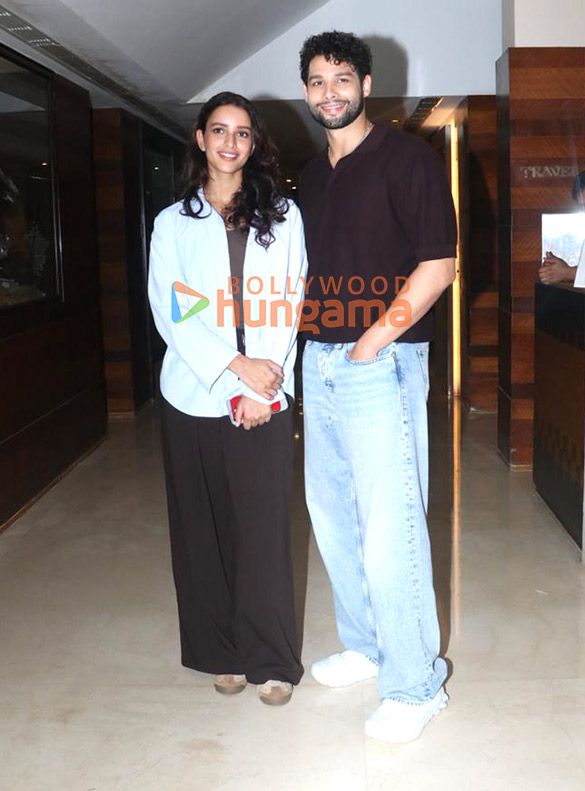 Photos: Triptii Dimri and Siddhant Chaturvedi in Bandra