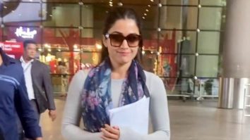 Rashmika Mandanna’s casual airport look