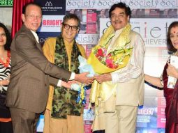 Shatrughan Sinha, Poonam Sinha and Subhash Ghai unveil the latest issue of ‘Society Achievers’ magazine – Part 2