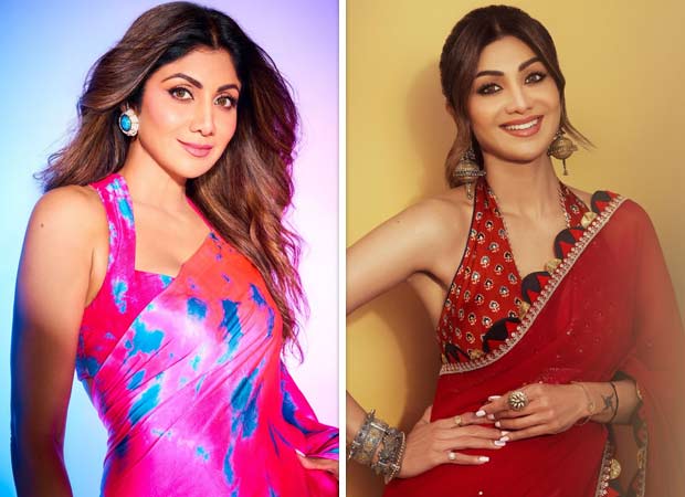 5 times Shilpa Shetty redefined bright-coloured sarees with fabric, flair and fashion!