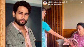Siddhant Chaturvedi shares video of his mother selecting saree ahead of Dhadak 2 premiere