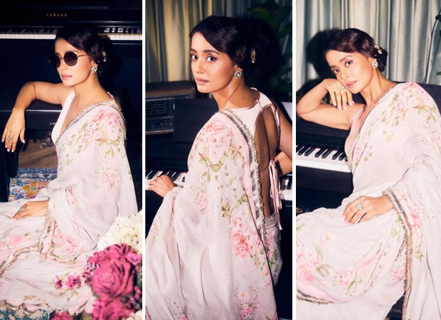 Surveen Chawla’s Rs 32,000 Anavila saree look for Mandala Murders trailer launch is a floral dream!