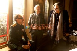 On the the sets of the movie Tanvi The Great