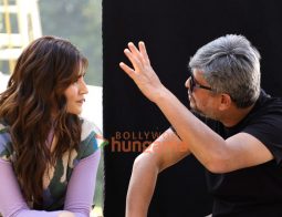 Tere Ishk Mein on the sets