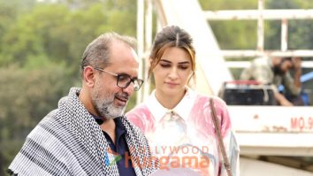 Tere Ishk Mein on the sets