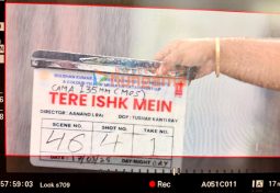 Tere Ishk Mein on the sets