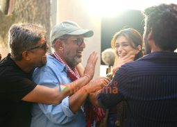 Tere Ishk Mein on the sets