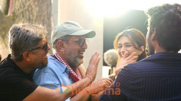 Tere Ishk Mein on the sets