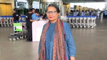 The evergreen Shabana Azmi papped at the airport