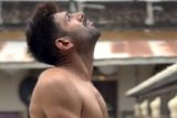 Time for some workout break mid shoot! Kartik Aaryan