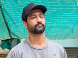 Vicky Kaushal pose for media