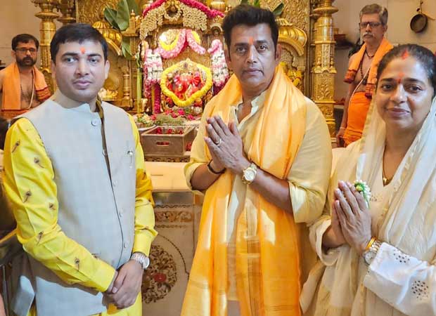 Ravi Kishan marks his birthday with prayers at Siddhivinayak temple and spending time with visually impaired kids : Bollywood News – Bollywood Hungama