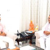 Kartik Aaryan meets Rajasthan CM Bhajanlal Sharma amid Tu Meri Main Tera Main Tera Tu Meri shoot in Nawalgarh
