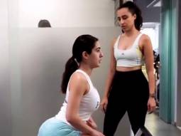 Just Sara Ali Khan’s pilate stretchs