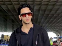 Our chocolate boy Vedang Raina at the airport