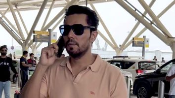 Randeep Hooda slaying the basics at the airport