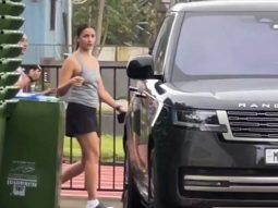 Alia Bhatt post her fitness session with bestie Akanksha Ranjan