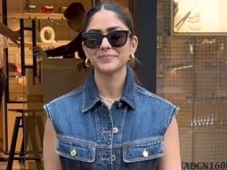 Mrunal Thakur slays the bosy denim look with shades
