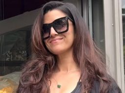 Nimrat Kaur all set for a brunch in a black bodysuit
