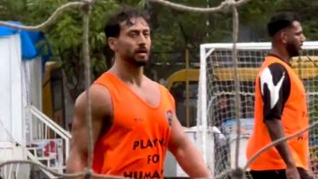 Tiger Shroff playing football in barish is so DDLJ coded