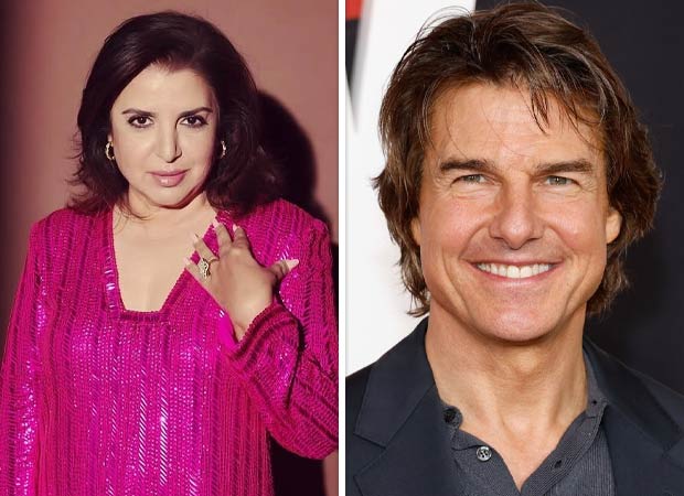 Farah Khan playfully applauds Tom Cruise’s shirtless BTS clip from Mission Impossible “Thank you for removing ur shirt for us”