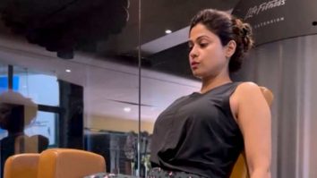 A glimpse into Shamita Shetty’s leg day