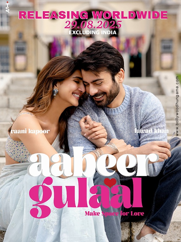 EXCLUSIVE: Fawad Khan-Vaani Kapoor starrer Aabeer Gulaal to release worldwide, excluding India, on August 29, 2025; new poster launched EXCLUSIVE: Fawad Khan-Vaani Kapoor starrer Aabeer Gulaal to release worldwide, excluding India, on August 29, 2025; new poster launched