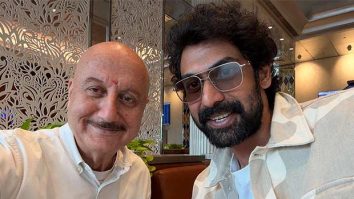 Anupam Kher bumps into Baby co-star Rana Daggubati; teases about a surprise collab soon