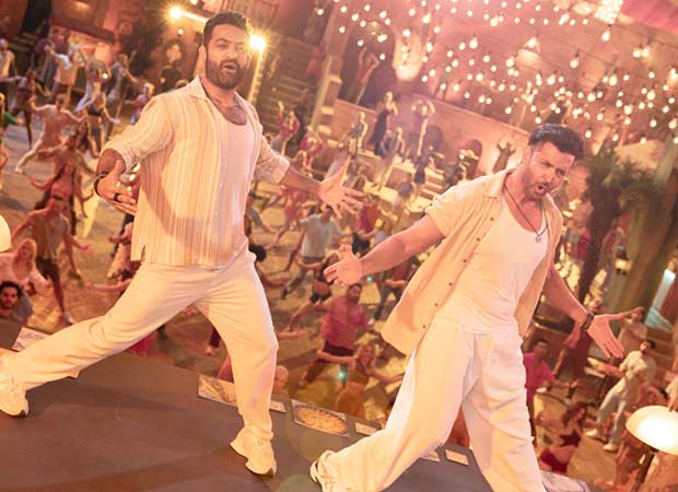 EXCLUSIVE: Check out the ROCKING first look of Hrithik Roshan vs NTR in the War 2 dance number, 'Janaabe Aali'