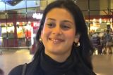 Isha Malviya’s all black airport look