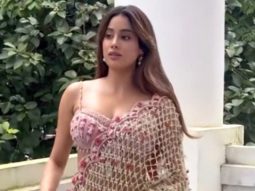 Janhvi’s goofy mood amid Param Sundari promotions