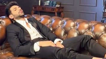 Kartik Aaryan’s sleepy mood on set