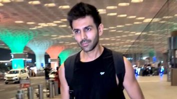 Kartik Aaryan’s sporty airport look