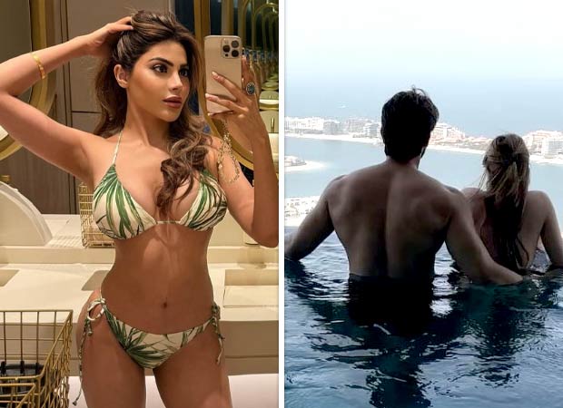 Nikki Tamboli spends birthday in style in Dubai With Arbaz Patel and it is all about infinity pool, exotic fruits, as well as couple goals