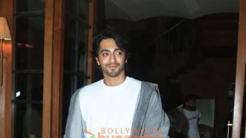 Photos: Ahaan Panday and Aneet Padda snapped at Gigi restaurant in Bandra