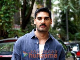 Photos: Ahan Shetty snapped at Imtiaz Ali’s office in Versova