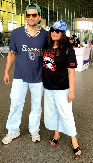 Photos: Ali Fazal, Richa Chadha and Sussanne Khan snapped at the airport