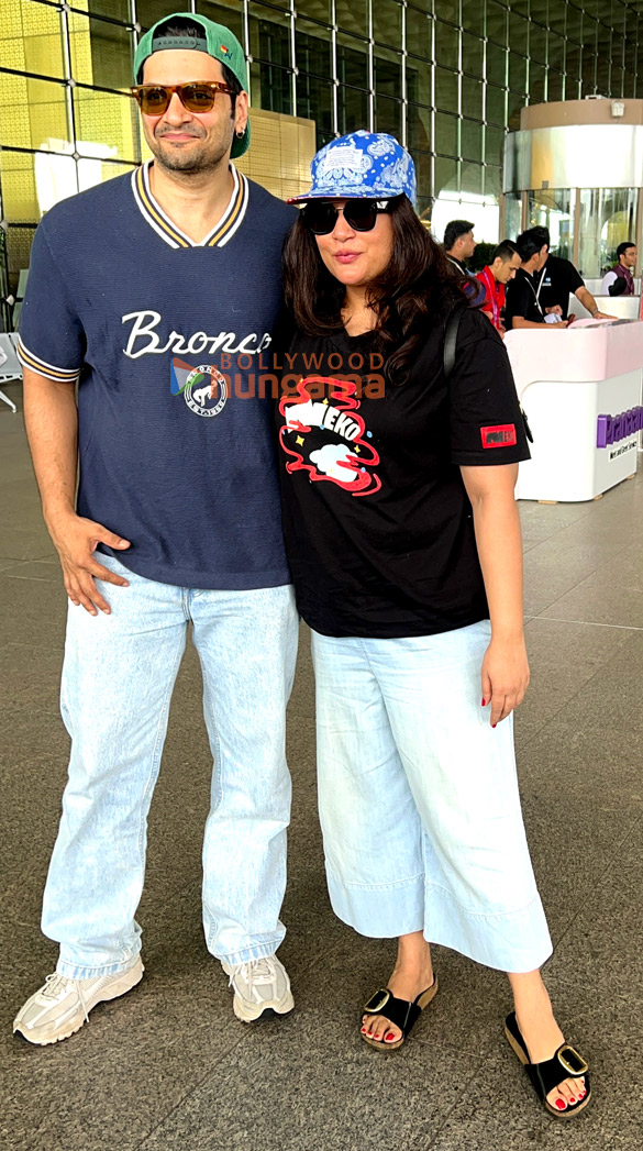 photos ali fazal richa chadha and sussanne khan snapped at the airport 3