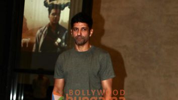 Photos: Farhan Akhtar and Ritesh Sidhwani snapped promoting their film 120 Bahadur