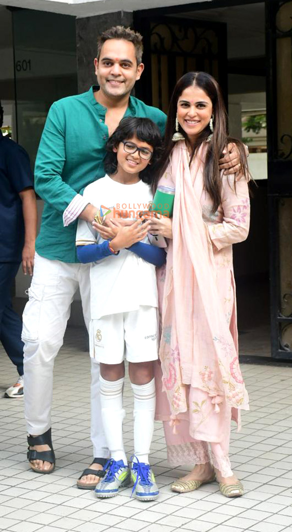 Photos: Genelia Deshmukh snapped with her brother and kids celebrating Raksha Bandhan