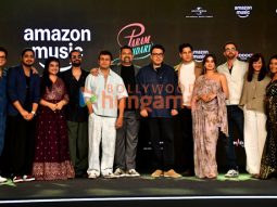 Photos: Janhvi Kapoor, Sidharth Malhotra, Sonu Nigam, Shreya Ghoshal and others grace the music launch of Param Sundari