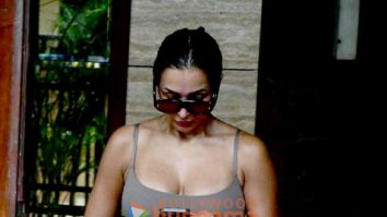 Photos: Malaika Arora spotted outside her residence in Bandra