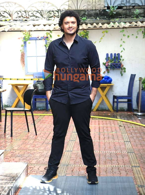 photos namashi chakraborty simratt kaur randhawa eklavya sood darshan kumaar and vivek agnihotri snapped promoting their film the bengal files 4