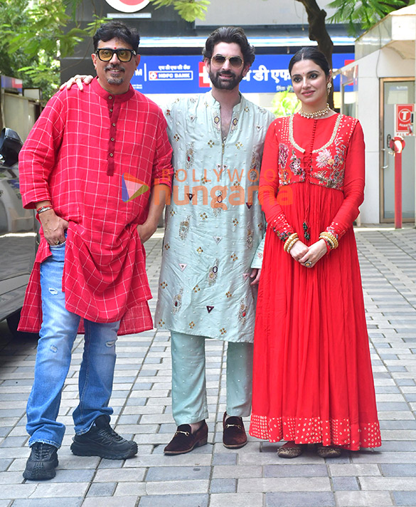 photos neil nitin mukesh divya khossla and umesh shukla snapped during ek chatur naar promotions 5