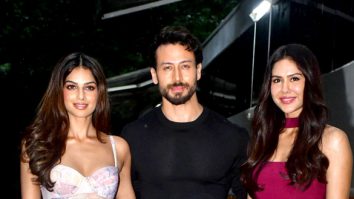 Photos: Tiger Shroff, Sonam Bajwa and Harnaaz Sandhu snapped promoting Baaghi 4 on the sets of Bigg Boss 19