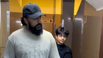 Raj Kundra papped with son Viaan