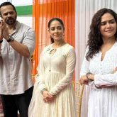 Rohit Shetty, Nushrratt Bharuccha, Amruta Khanvilkar celebrated India’s 79th Independence Day at Santacruz Police Colony; watch