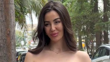 Giorgia Andriani in a gorgeous velvet co ord set