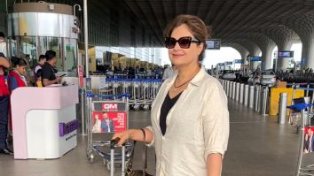Ayesha Jhulka in comfy airport look